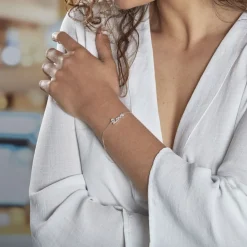Sale Histoire d'Or Bracelet Argent Blanc Elly Oxyde De Zirconium