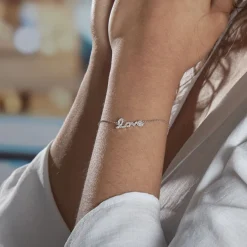 Sale Histoire d'Or Bracelet Argent Blanc Elly Oxyde De Zirconium