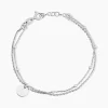 Histoire d'Or Bracelet Argent Blanc Mireio* Bracelets|Bracelets Fantaisie