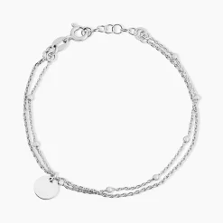 Histoire d'Or Bracelet Argent Blanc Mireio* Bracelets|Bracelets Fantaisie