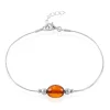 Best Histoire d'Or Bracelet Argent Blanc Safaa Ambre