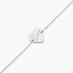 Hot Histoire d'Or Bracelet Argent Blanc Sharla