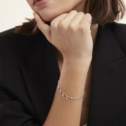 Best Histoire d'Or Bracelet Argent Blanc Shelia