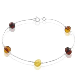 Histoire d'Or Bracelet Argent Blanc Siaae Ambres* Bracelets|Bracelets Fantaisie