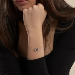 Histoire d'Or Bracelet Argent Rechef Oxydes De Zirconium* Bracelets|Bracelets Fantaisie