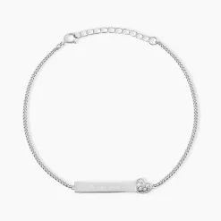 Hot Histoire d'Or Bracelet Argent Rosule Oxydes De Zirconium