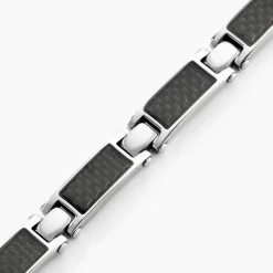 New Histoire d'Or Bracelet Arnaud Acier Blanc