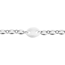 Hot Histoire d'Or Bracelet Ashoka Argent Blanc Céramique argent blanc céramique blanc