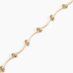 Outlet Histoire d'Or Bracelet Assma Plaqué Or Jaune