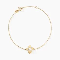 Discount Histoire d'Or Bracelet Audley Or Jaune Perle De Culture