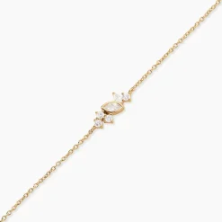 Histoire d'Or Bracelet Aurena Plaque Or Jaune Oxyde De Zirconium* Bracelets|Bracelets Fantaisie