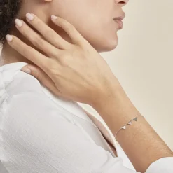 Histoire d'Or Bracelet Bartoumieu Argent Blanc Oxyde De Zirconium* Bracelets|Bracelets Fantaisie