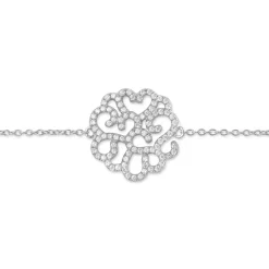 Discount Histoire d'Or Bracelet Belambra Argent Blanc Oxyde De Zirconium