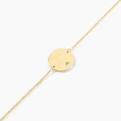 Histoire d'Or Bracelet Benedicte Message Or Jaune* Bijoux Personnalisés|Bracelets