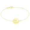 Clearance Histoire d'Or Bracelet Benedicte Message Or Jaune