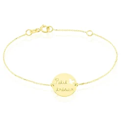 Clearance Histoire d'Or Bracelet Benedicte Message Or Jaune