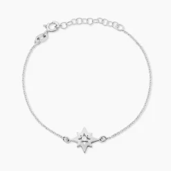 Outlet Histoire d'Or Bracelet Beverlie Argent Blanc Oxyde De Zirconium