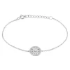 Online Histoire d'Or Bracelet Brunilda Argent Blanc Oxyde De Zirconium