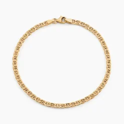 Best Histoire d'Or Bracelet Capucin Maille Marine Plate or jaune