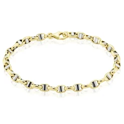 Histoire d'Or Bracelet Carlo Maille Marine Ronde* Bracelets|Bracelets Maille