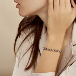Histoire d'Or Bracelet Carola Argent Blanc* Bracelets|Bracelets Maille