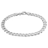 Histoire d'Or Bracelet Casper Maille Gourmette Argent Blanc* Bracelets|Bracelets Maille