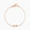 Histoire d'Or Bracelet Castilla Argent Rose* Bracelets|Bracelets Fantaisie