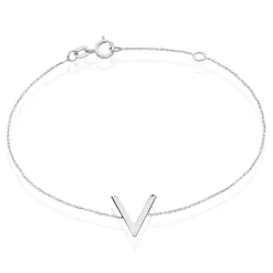 Histoire d'Or Bracelet Celene or blanc