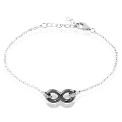 Histoire d'Or Bracelet Celinia Argent Blanc Céramique Et Oxyde De Zirconium* Bracelets|Bracelets Fantaisie