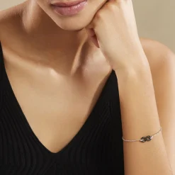 Histoire d'Or Bracelet Celinia Argent Blanc Céramique Et Oxyde De Zirconium* Bracelets|Bracelets Fantaisie