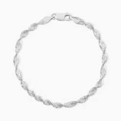 Histoire d'Or Bracelet Ciana Torsade Diamante Argent Blanc* Bracelets|Bracelets Fantaisie