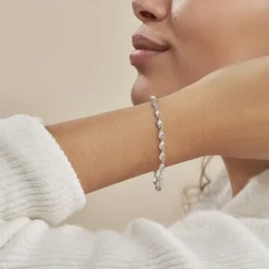 Histoire d'Or Bracelet Ciana Torsade Diamante Argent Blanc* Bracelets|Bracelets Fantaisie