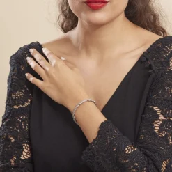 Histoire d'Or Bracelet Ciana Torsade Diamante Argent Blanc* Bracelets|Bracelets Fantaisie