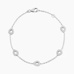 Histoire d'Or Bracelet Ciara Argent Blanc Oxyde De Zirconium* Bracelets|Bracelets Fantaisie