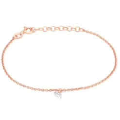 Online Histoire d'Or Bracelet Constantin De Zirconium argent rose oxyde
