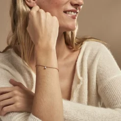 Online Histoire d'Or Bracelet Constantin De Zirconium argent rose oxyde