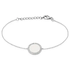 Histoire d'Or Bracelet Corazon1 Argent Blanc Oxyde De Zirconium* Bracelets|Bracelets Fantaisie