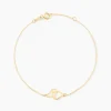 Discount Histoire d'Or Bracelet Corazones Or Jaune