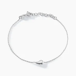 Sale Histoire d'Or Bracelet Curve Argent Blanc