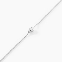 Sale Histoire d'Or Bracelet Curve Argent Blanc