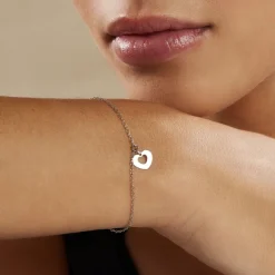 Histoire d'Or Bracelet Danielae Argent Blanc