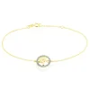 Online Histoire d'Or Bracelet Darell Or Jaune Oxyde De Zirconium