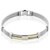 JOURDAN Bracelet Davilia Or Acier Bicolore* Bracelets