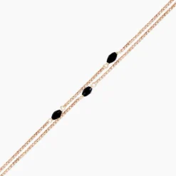 Histoire d'Or Bracelet Diamantine Argent Rose Pierre De Synthese* Bracelets|Bracelets Fantaisie