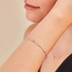 Histoire d'Or Bracelet Diep Argent Blanc Oxyde De Zirconium* Bracelets|Bracelets Fantaisie