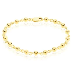 Histoire d'Or Bracelet Diona Maille Boule Or Jaune