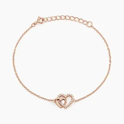 Histoire d'Or Bracelet Donatiane Argent Rose Oxyde De Zirconium argent rose oxyde zirconium