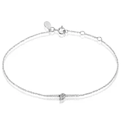 Online Histoire d'Or Bracelet Drop Or Blanc Diamant