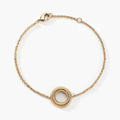 Hot Histoire d'Or Bracelet Dune Plaqué Or Doré