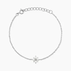 Histoire d'Or Bracelet Eclat Argent Blanc Oxyde De Zirconium